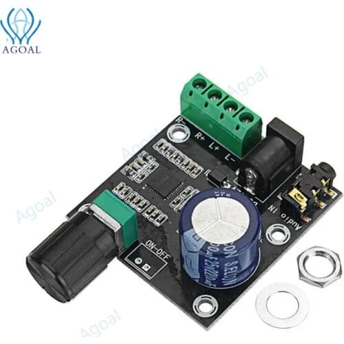 PAM8610 Dual Channel DC 12V 15W x 2 Class D HD Digital Audio Stereo High Power Amplifier Board