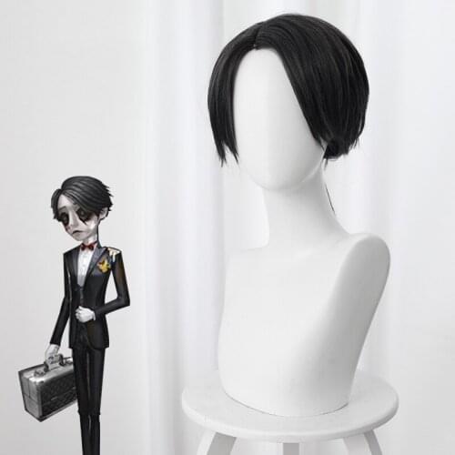 Game Identity V Cosplay Wigs Embalmer Aesop Carl Cosplay Wig the banquet housekeeper New Skin Heat Resistant Synthetic Wig