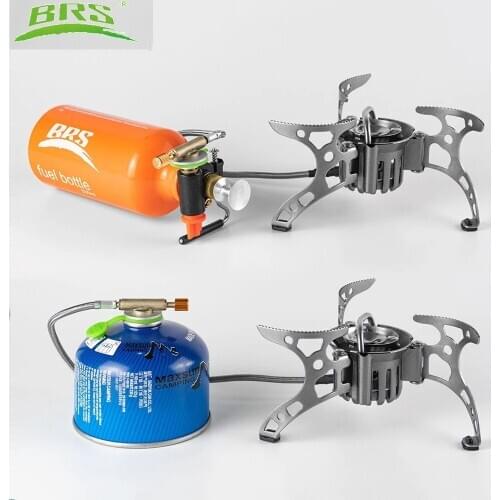 BRS Outdoor Multi Portable Camping Oil Gas Stove Outdoor Cooking Cooker Foldable Picnic Hiking Gas Burner BRS-8