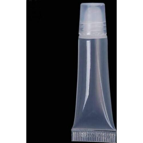 10pcs 8/10/15ml Empty Lipstick Tube Lip Balm Soft Tube Makeup Squeeze Clear Lip Gloss Container Refillable Bottles Travel Bottle