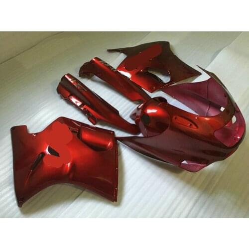 High Quality Fairing kit for KAWASAKI Ninja ZZR1100 93 99 00 01 03 ZZR 1100 1993 2001 2003 ABS Hot Red Fairings set+gifts KA05