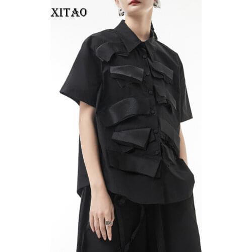 XITAO Short Sleeve Shirts For Women