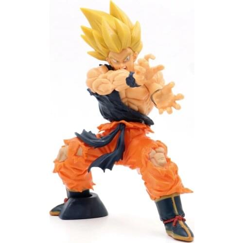 Japanese anime seven dragon ball turtle Qigong Saiya Sun Wukong boxed handmade doll decoration model childrens birthday gift