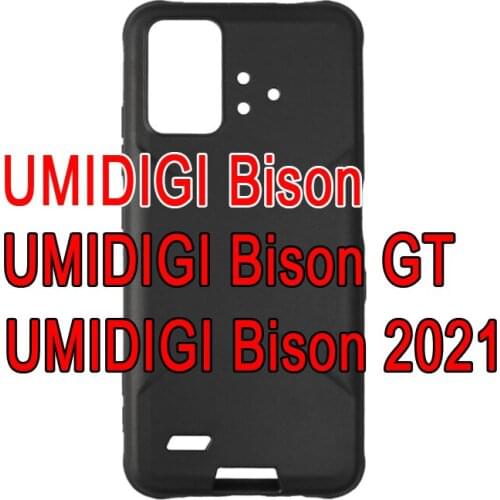 Back Cover For UMIDIGI Bison GT Case Silicone Soft TPU Phone Case For UMI Bison 2021 Protective Film