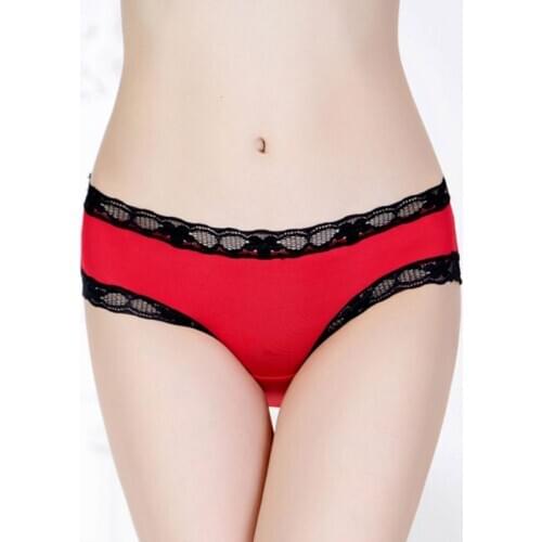 Women Erotic Sexy Open Butt Panties Big Bowknot Back Floral Lace Trim Lingerie Underwear Low Rise Semi Crotchless Briefs