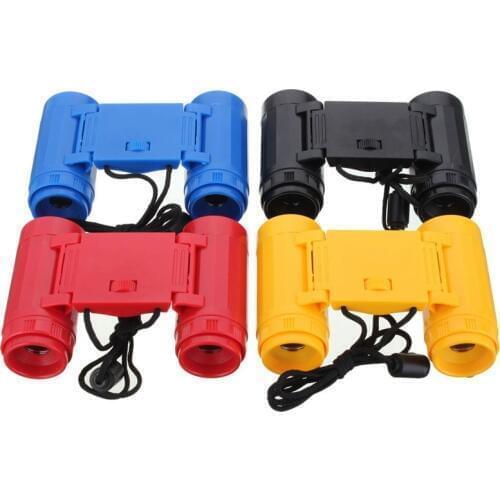 2.5 x 26 Kid Children Magnification Toy Binocular Telescope With Neck Strap