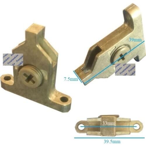 2Pcs Double Wall Drawer Front Panel Connecting Bracket Front Fixing Bracket Replacement Kitchen Furniture Cabinet