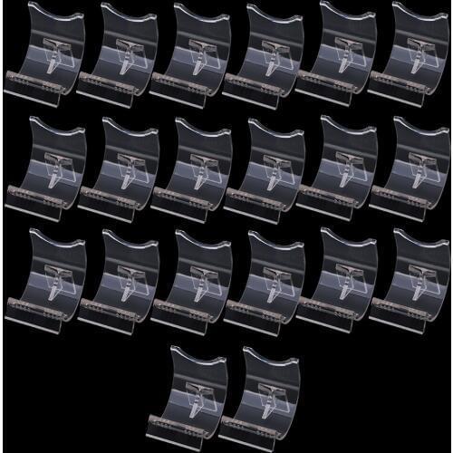 20PCS Lighter Display Stand Clear Holder Support for Lighters Durable