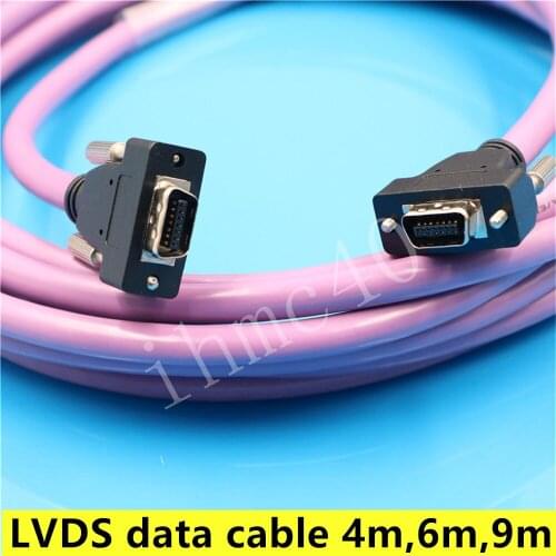 3.2M inkjet printer high density cable 14Pin for Allwin Human Gongzheng GZ spectra Polaris 512 printer PCI data cable LVDS Cable