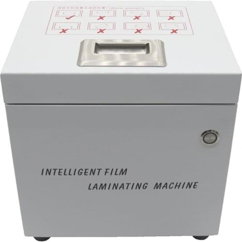 3D Tempered Glass Cover Smart Curved Mobile Phone Filming Machine Screen Film Automatic Laminationing Machine BOZAN 806D