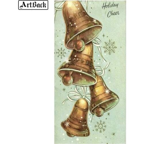 5d diy diamond painting bell christmas gift for home decoration full square diamond mosaic 3d diamond embroidery sewing artwork