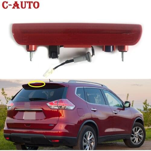 Car Third Brake Lihjt High Brake Light High-Mount Stop Lamp Lights L90028367 For Nissan Rogue 2014 2015 2016 car-styling