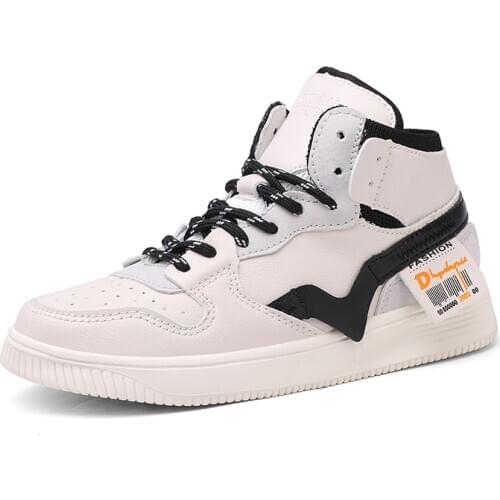 Children Shoes For Kids Sneakers Boys Casual Shoes Girls Shoes Boys Sneakers Anti-slippery Hook&Loop Fashion High Top 2020