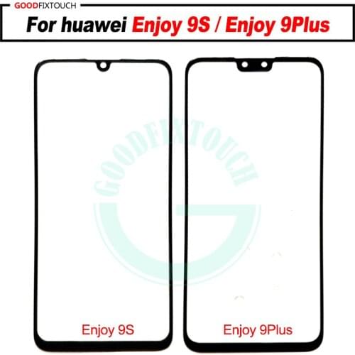 For huawei Enjoy 9S / Enjoy 9Plus Front Glass Touch Screen Top Lens LCD Outer Panel Repair + OCA Glue