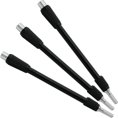 5Pcs Flex Flexible Bendable Extended Extension Magnetic Shaft Screwdriver Bit Holder Hex Drive Drill Bit Universal Extension Rod