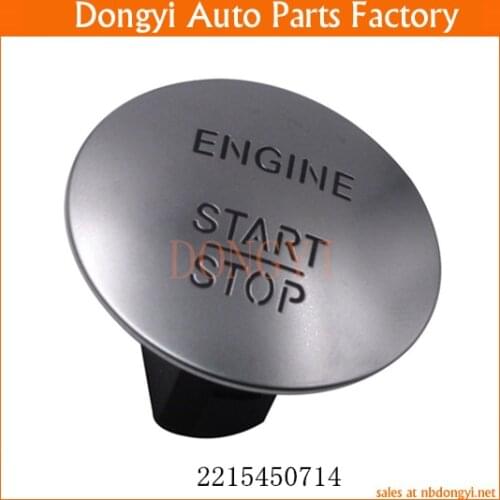 Chrome Keyless Start Stop Engine Button Go Switch OE No. 2215450714