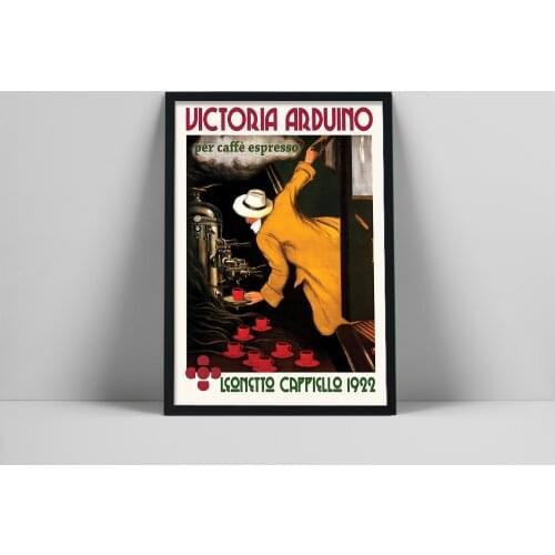 Famous Oil Painting Poster Per Caffe Espresso VICTORIA ARDUINO Canvas Painting Posters Wall Art Prints Poster Picture Home Decor