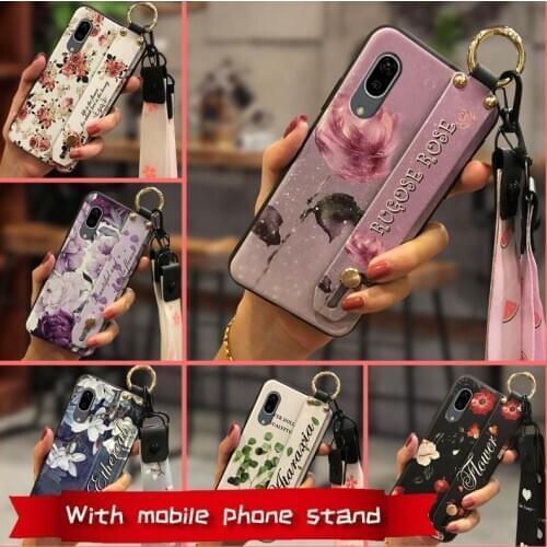 Soft Case Anti-knock Phone Case For Sharp Aquos Sense3 Lite/Sense3/Basio/One S7/SH-02M/SHV45 Flower