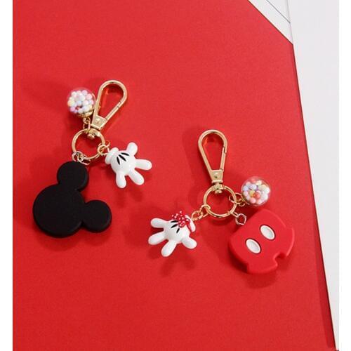 New keychain cartoon soft plastic keychain car bag pendant