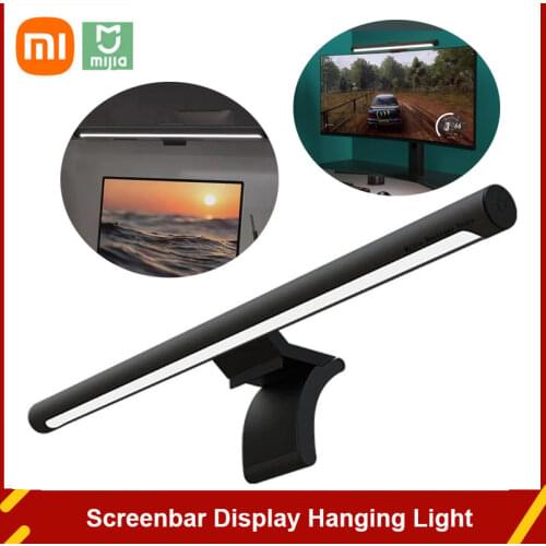 Xiaomi Mijia Lite Desk Lamp Foldable Eyes Protection Reading Dimmable PC Computer USB Lamp Display Hanging Light For Monitor