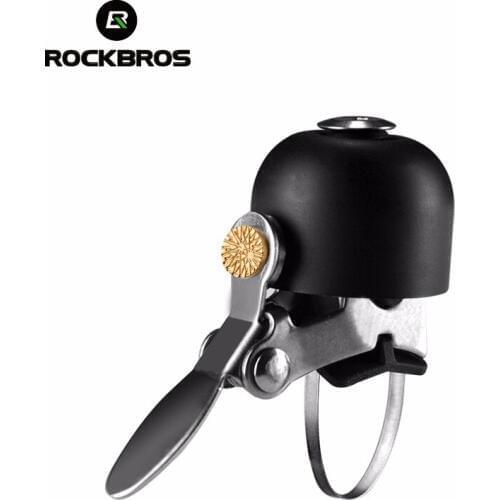 ROCKBROS Stainless Steel Bicycle Bell Bike Sound Handlebar Classical Ring Horn Safety Bike Sport Alarm Bell Bicycle Accessories