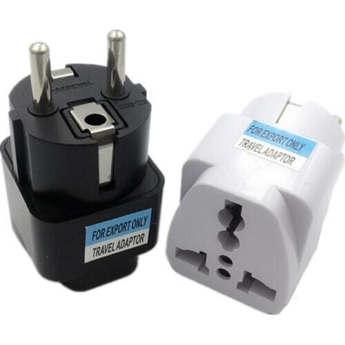 1PCS Universal EU Plug Adapter US AU UK To EU AC Travel Power Adapter EU Plug Converter Electrical Charger Outlet