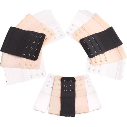 2/3pcs Bra Extension Strap Adjustable Belt Buckle Elastic Bra Extender Underwear Women Belt Lingerie Intimates Accessories