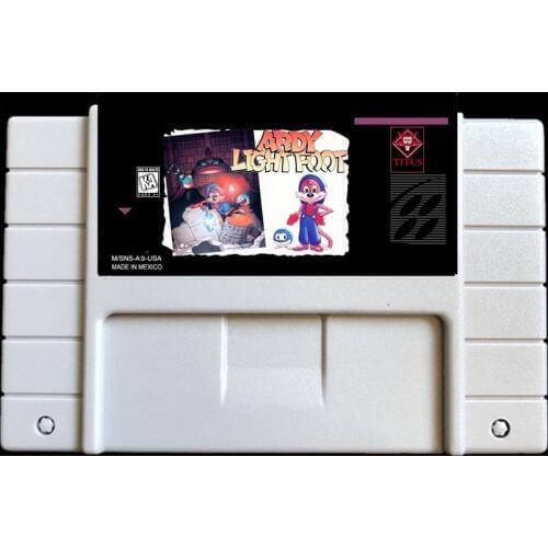 Ardy Light Foot USA-NTSC version 46 pins Video games card NTSC version for Retro Video games Console