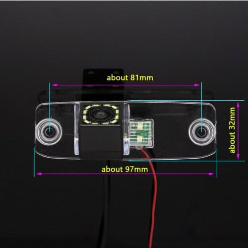 For Hyundai Kia Sportage R Carens Borrego Sorento Opirus Mohave K3 Ceed Elantra Tucson Veracruz Terracan Vehicle RearView Camera