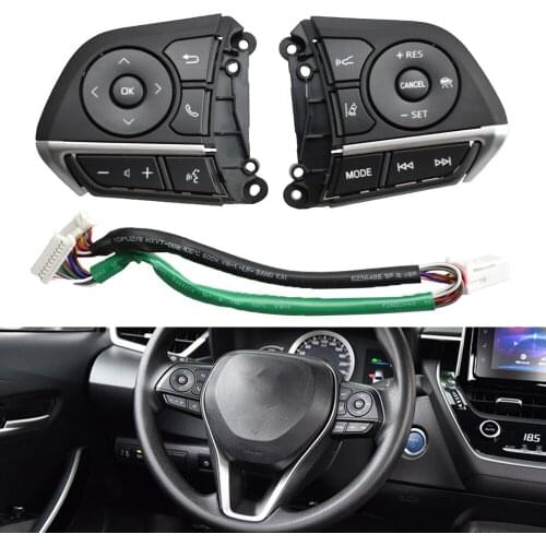 For Toyota Avalon Camry RAV4 2018 2019 Remote Cruise Control switch Car Steering Wheel Control Buttons