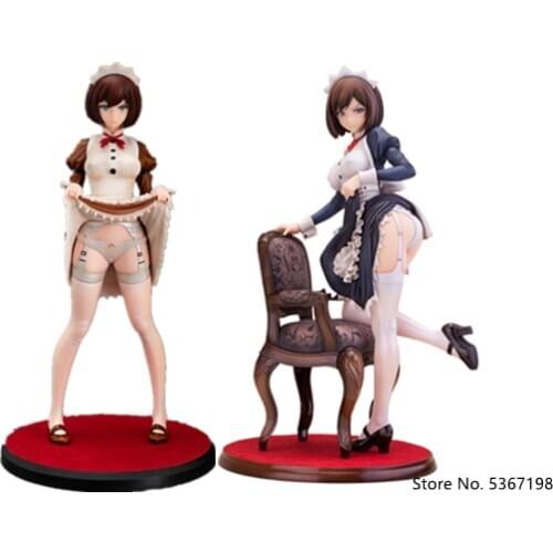 Daiki kougyou Iya na Kao Sarenagara Opantsu Misete morasmart maid figure Chitose Ito classic brown ver. sexy anime girls Figures