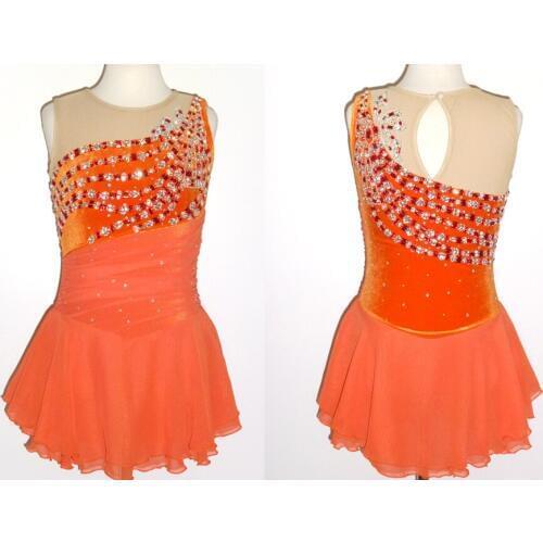 Customization Rhythmic Gymnastics Leotard RG Acro/Ice Skating Dress Tap Costume Twirling Dance/Ice Skating Clothing