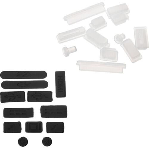 12 in 1 USB plug Cover Anti-Dust Silicone For Pro 13 "15" air 11 "