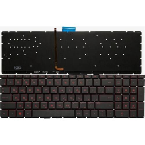 Russian Keyboard for HP 15-AX 15-AX000 15-AX100 15-AX200 15-AX033DX 15-AX016TX 15-AX030TX Laptop Keyboard with backlit