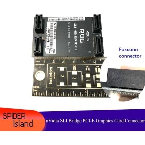 6CM SLI Bridge Original certified products nVidia Card SLI Bridge PCI-E Graphics Connector Bridge connection for Video Card