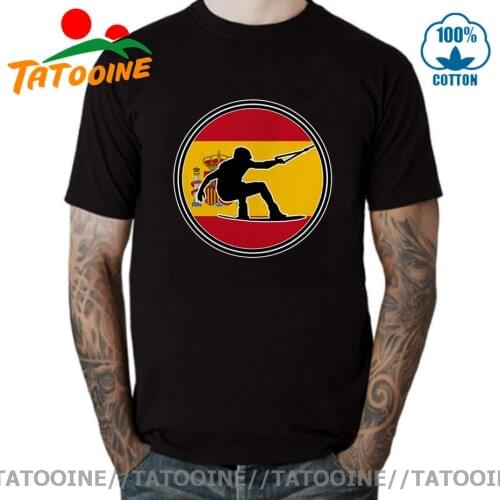 Tatooine Vintage Espana Water Skiing T shirts men Retro Wakeboard Spain T-shirts Wakeboarder gift Tees Aquaboard Puaplane tshirt