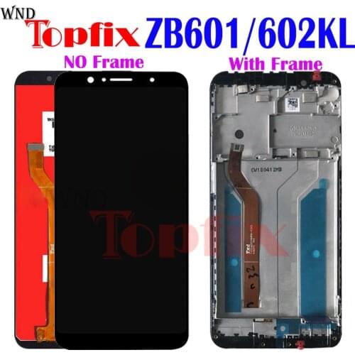 5.99" For Asus Zenfone Max Pro M1 ZB601KL LCD Display Touch Screen Digitizer Assembly + Frame For ASUS ZB602KL LCD Screen touch