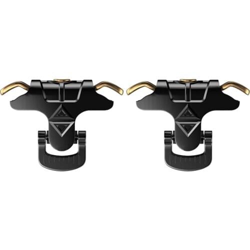 1Pair for Pubg Mobile Controller Mobile Games L1 R1 Grip Trigger Control Gamepad Joystick for Ios Android Phone