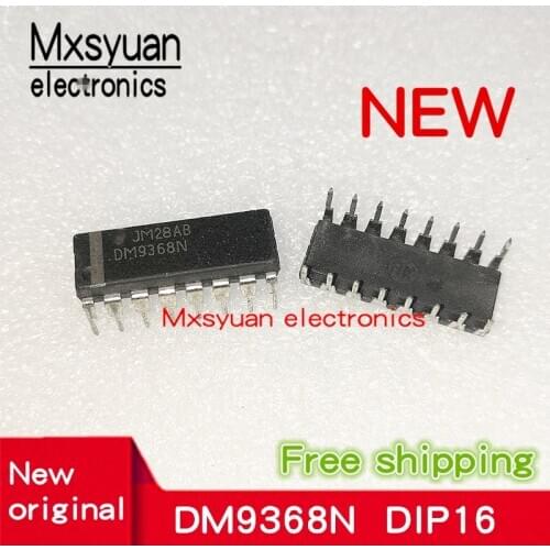 5pcs~20pcs/LOT New original DM9368N DM9368 DIP16