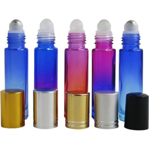 500 x 10ml Mini Cute New roll on roller bottles for essential oils roll-on refillable perfume bottle deodorant containers
