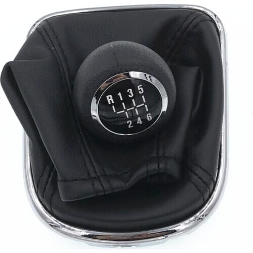 6 Speed For Chevrolet Chevy Cruze 2008-2012 Car Gear Shift Knob Lever Stick Handle Gaiter Boot Cover Case