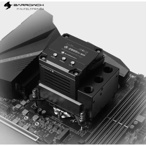 Barrowch POM CPU Block Pump Reservoir 17W PWM Intelligent Pump Three In One OLED Digital Display, LTPRP-04/LTPRPA-04/LTPRPX-04