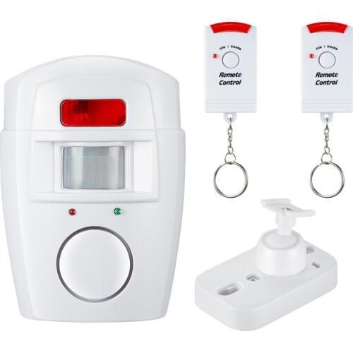 105db Home Security Wireless Remote Control Alarm System PIR MP Alert Infrared Sensor Anti-theft Motion Detector Alarm Monitor