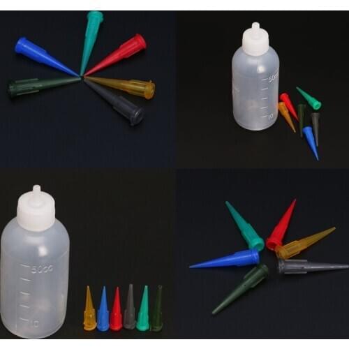 5PCS Jam Painting Squeeze Bottles With 35 Nozzles Cake Decor 50ML Baking Pastry 37MF