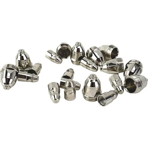 10Pcs P80 Plasma Cutting Torch Consumable Electrode Nozzle