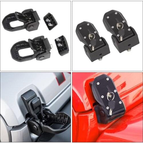 JL1077 JL Hood Lock for jeep wrangler JL 2018+ Hood Latches LANTSUN