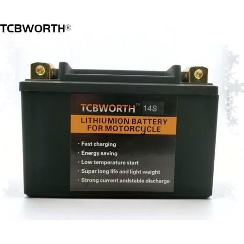 14S 12V 14AH 480Ahigh power lithium iron phosphate battery for motorcycles BMS lithium iron battery portable lightweight