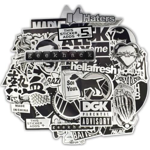 Stickers for Wall Decor Living Room Home Decoration Accessories for Kitchen Decoration Metallic Sticker on the Fridge 50 PCS