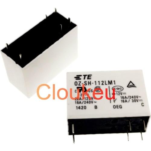 Relay OZ-SH-124L 112LM1 124LM1 12V 24V 16A 6pin 8pin