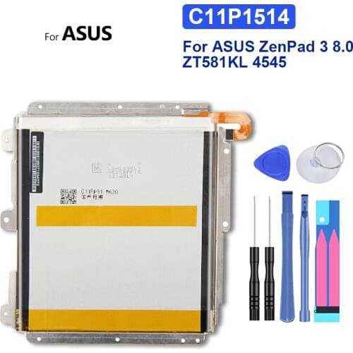 C11P1514 Replacement Battery For ASUS ZenPad 3 8.0 ZT581KL 4545/4680mAh with Track Code
